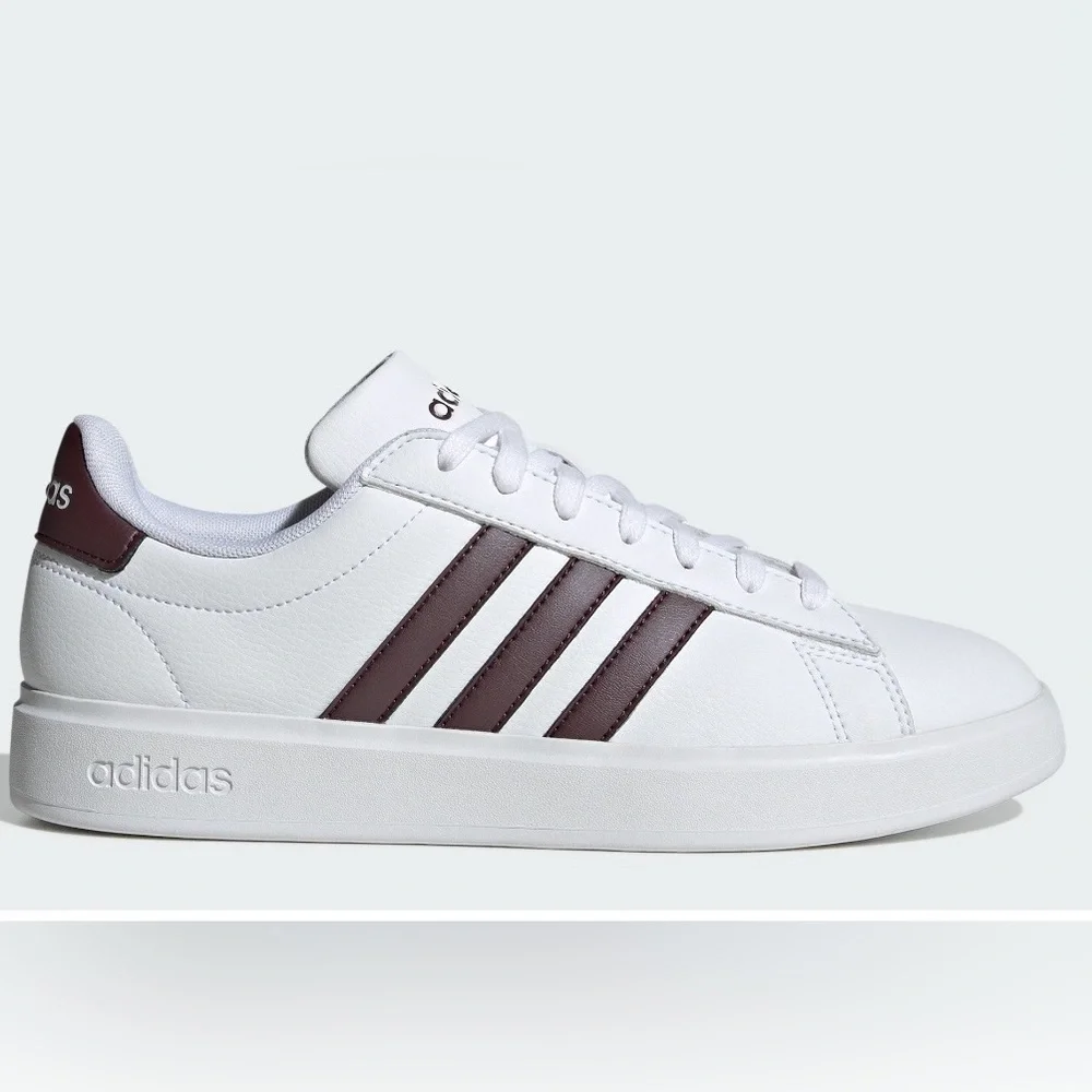 Adidas Grand Court 2.0 shoes NWT white & brown women’s 8.5